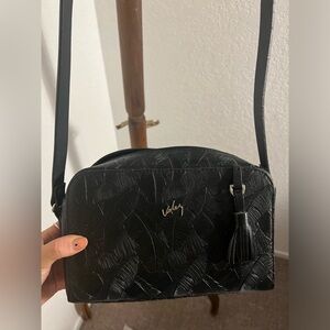 Small crossbody Colombian leather bag